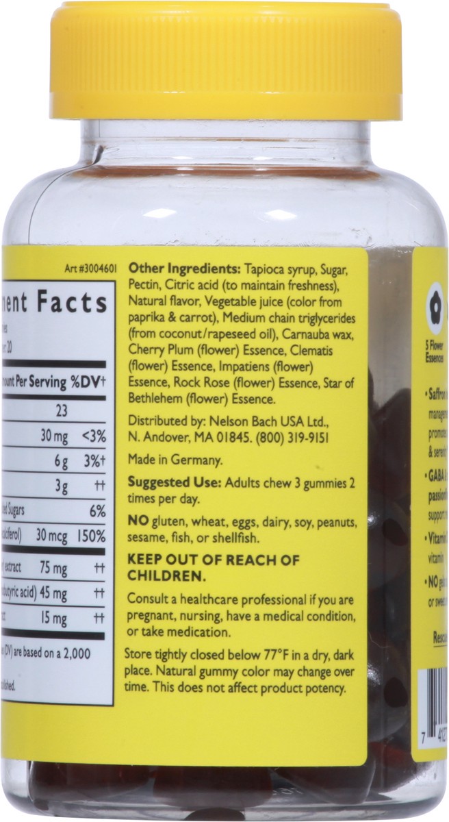 slide 5 of 12, Rescue Plus Orange Mood & Stress Support 60 Gummies, 60 ct