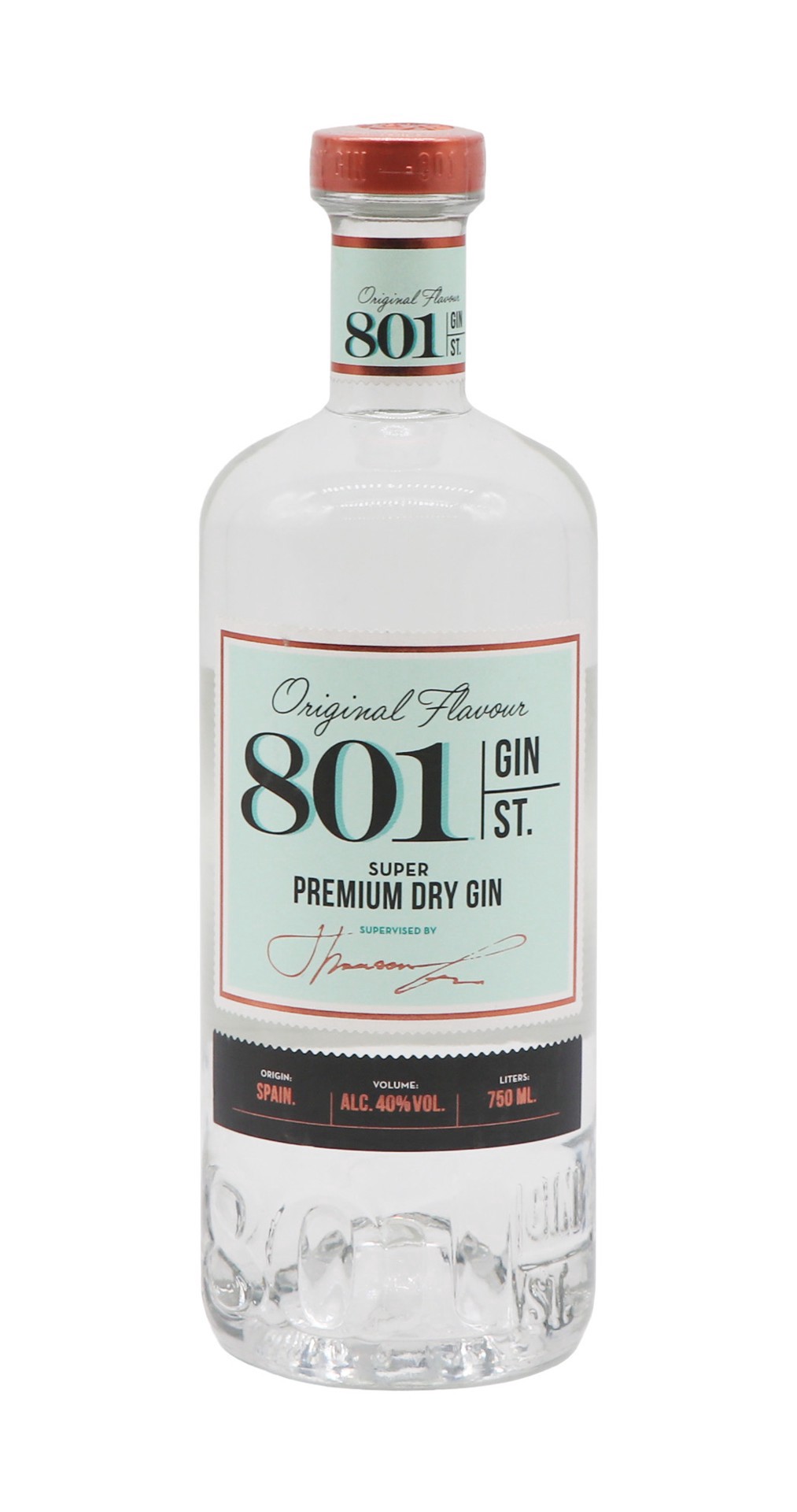 slide 1 of 1, 801 Street Premium Dry Gin - 6/Cs, 750 ml