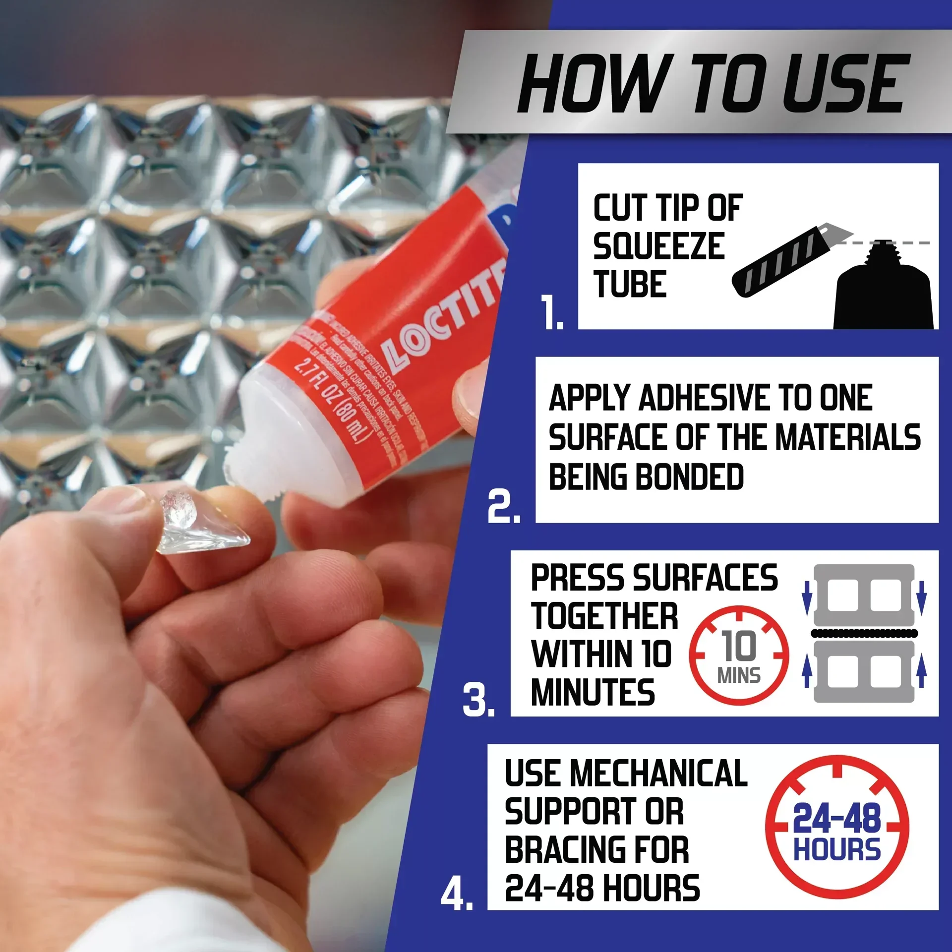 slide 2 of 6, Construction Adhsv 2.7oz, 1 ct