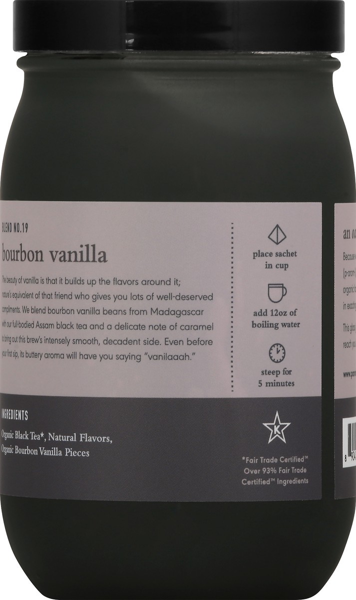 slide 3 of 9, Paromi Caffeinated Pyramid Sachets Bourbon Vanilla Black Tea - 15 ct, 15 ct