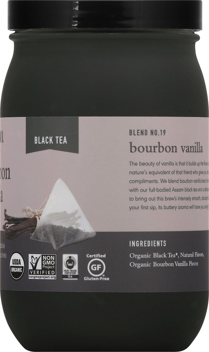 slide 2 of 9, Paromi Caffeinated Pyramid Sachets Bourbon Vanilla Black Tea - 15 ct, 15 ct