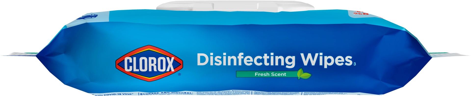 slide 4 of 5, Clorox Disinfecting Wipes, Bleach Free Cleaning Wipes -Fresh Scent, 75 Count, 75 ct