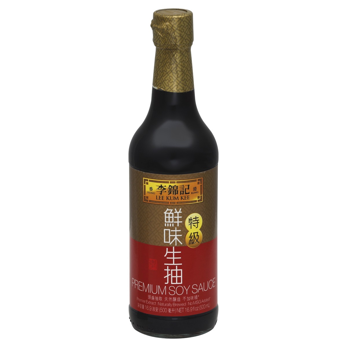 slide 2 of 2, Lee Kum Kee Premium Soy Sauce 16.9 fl oz, 16.9 fl oz