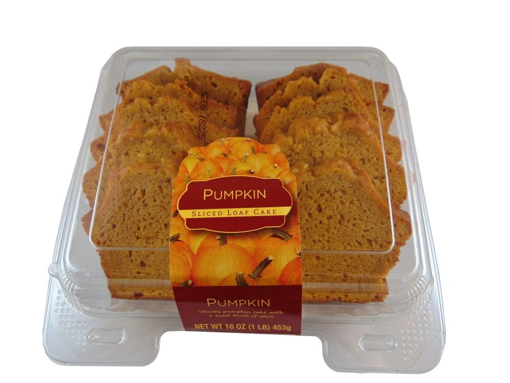 slide 1 of 1, Brill Loaf Cake Pumpkin Slice, 16 oz