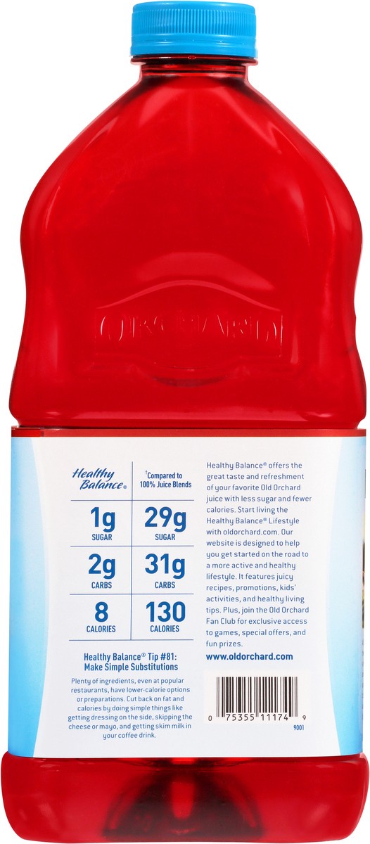 slide 9 of 9, Old Orchard Healthy Balance Diet Pomegranate Cranberry Juice Cocktail - 64 fl oz, 64 fl oz