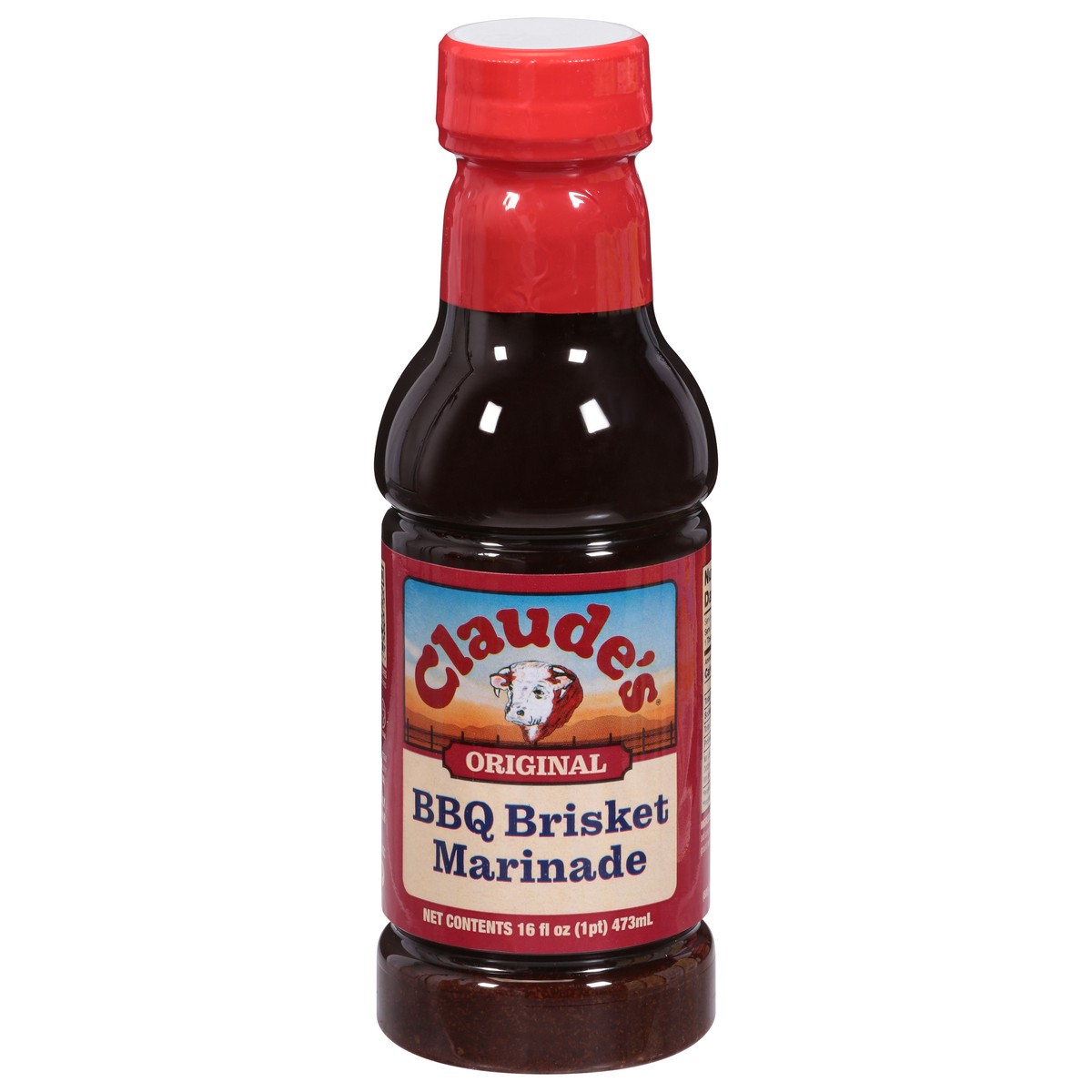 slide 1 of 9, Claude's Claudes Marinade Sauce Barbeque Brisket - 16 Fl. Oz., 16 fl oz