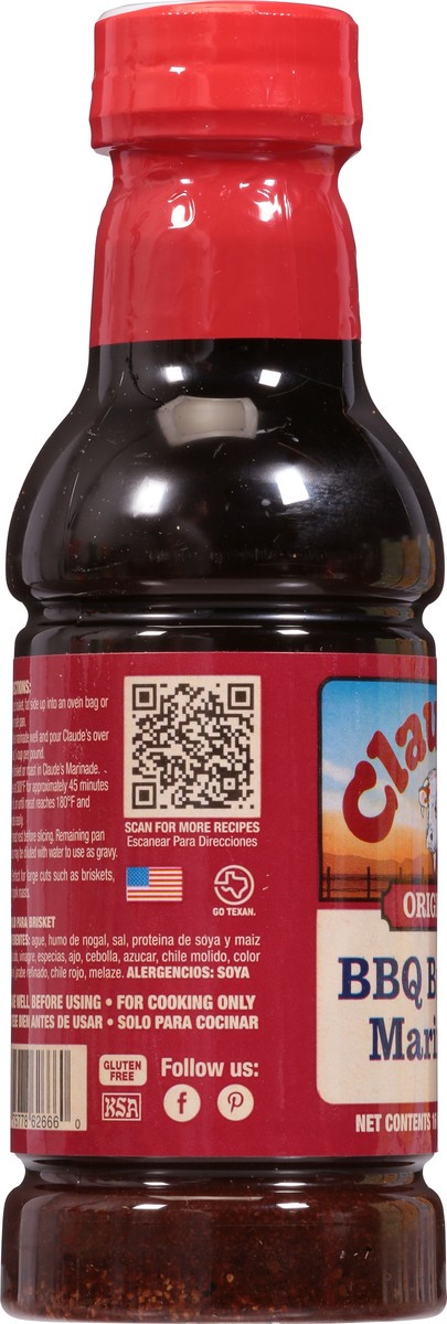 slide 4 of 9, Claude's Claudes Marinade Sauce Barbeque Brisket - 16 Fl. Oz., 16 fl oz