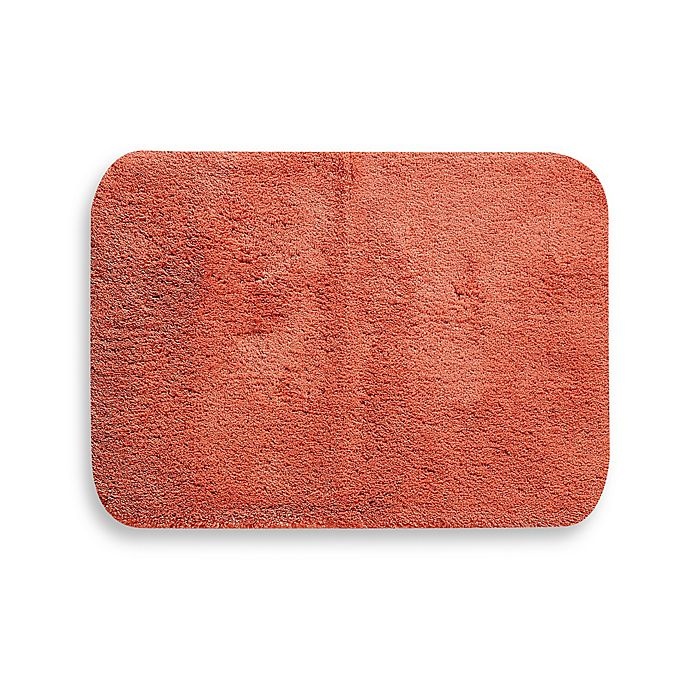 slide 1 of 1, Wamsutta Perfect Soft Bath Rug - Coral, 21 in x 34 in