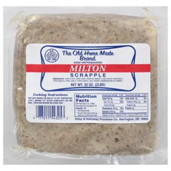 Kirby and Holloway Milton Scrapple