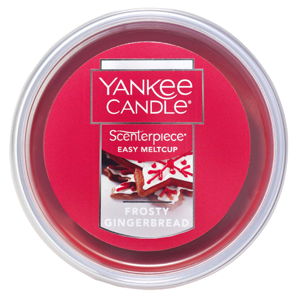 slide 1 of 1, Yankee Candle Scenterpiece Wax Cup Frosty Gingerbread, 2.2 oz