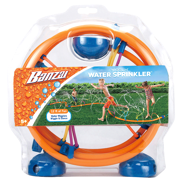 slide 1 of 1, Banzai Wigglin' Water Sprinkler, 1 ct