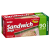 slide 2 of 29, Meijer Double Zipper Sandwich Bags, 90 ct