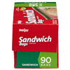 slide 10 of 29, Meijer Double Zipper Sandwich Bags, 90 ct