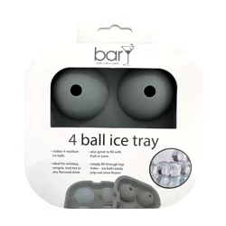 Bary3 Pplbary Gry Silicone Ball Tray