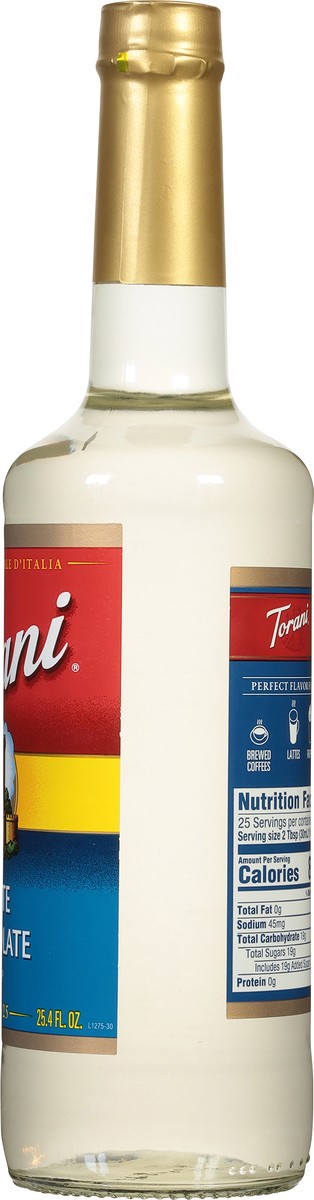 slide 5 of 13, Torani White Chocolate Syrup - 25.4 fl oz, 25.4 fl oz