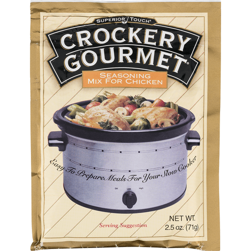 slide 4 of 9, Crockery Gourmet Chicken Seasoning Mix, 2.5 oz