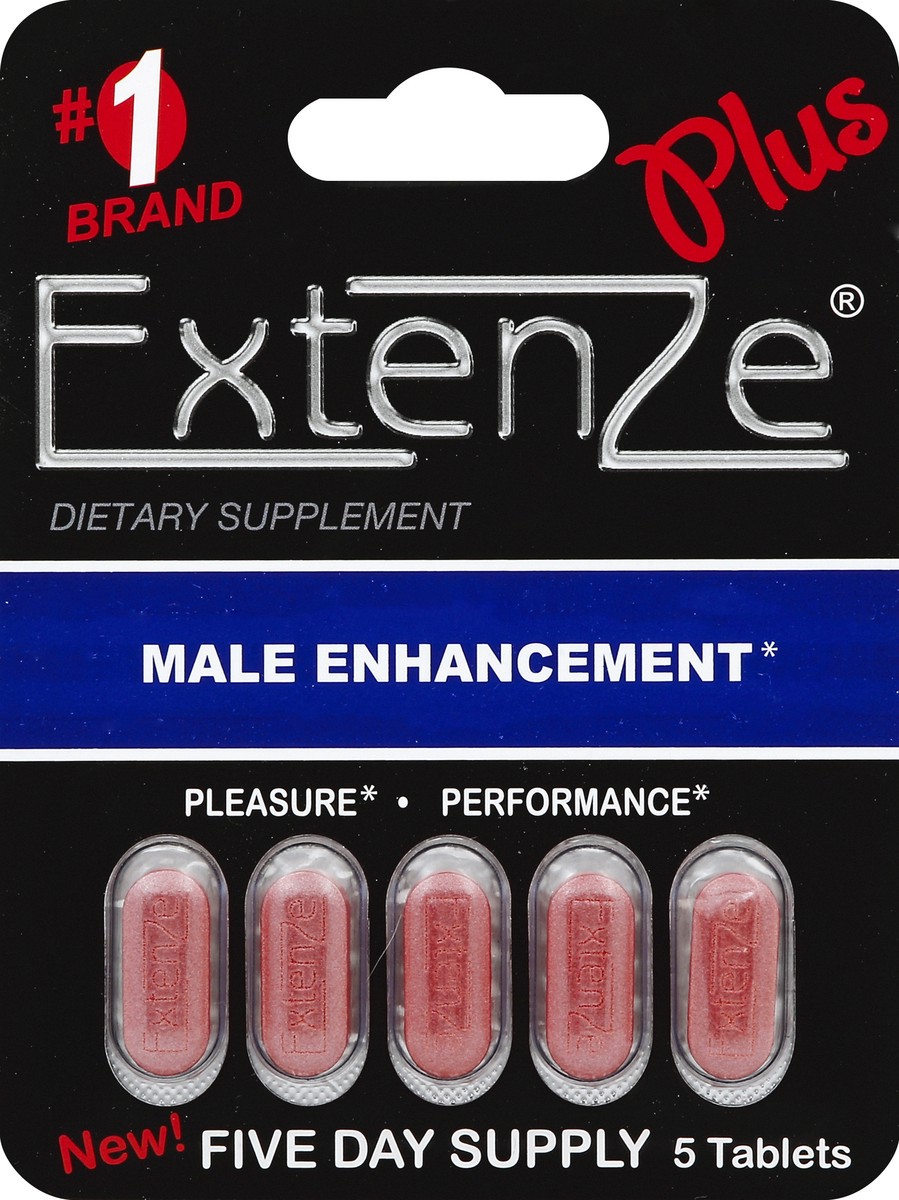 slide 2 of 2, Extenze Men Extenze Tablets, 4 ct