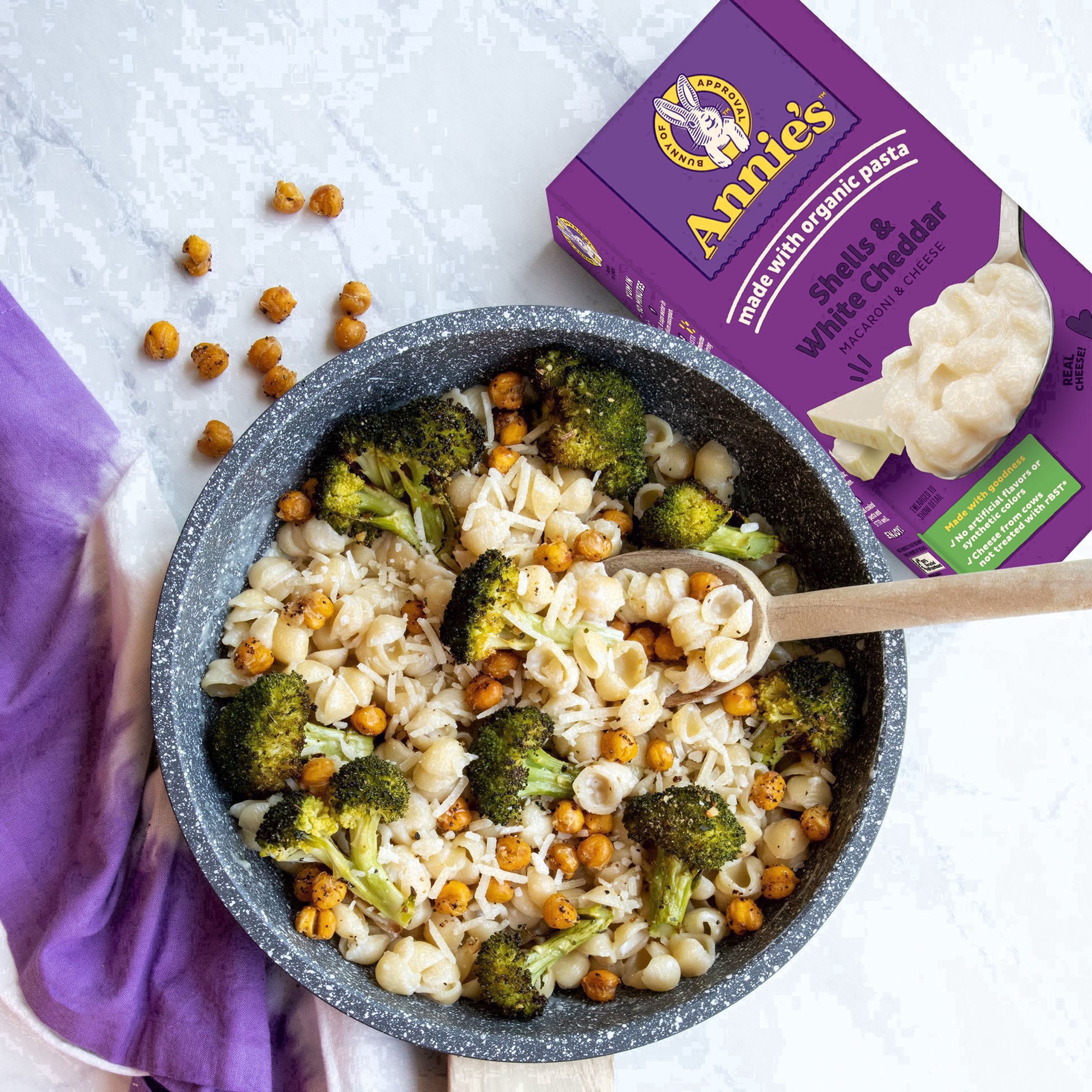 slide 59 of 108, Annie's Shells and White Cheddar, Made with Organic Pasta and Real Cheese, 6 oz, 6 oz