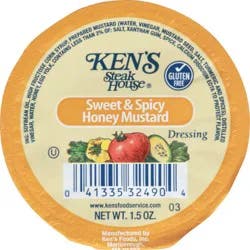 Ken's Steak House Sweet & Spicy Honey Mustard Dressing 1.5 oz