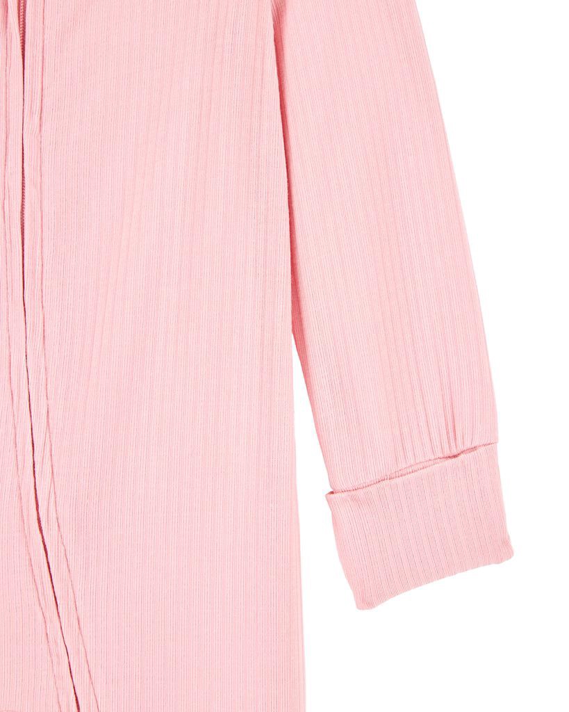 slide 2 of 3, Carter's Baby Zip-Up PurelySoft Sleep & Play Pajamas - Pink Pink PRE, 1 ct