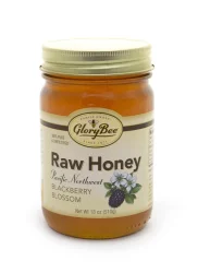 GloryBee Raw Pacific Northwest Blackberry Blossom Honey