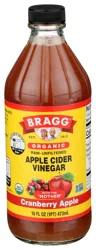 Bragg Vinegar Cranberry Organic - 16 oz