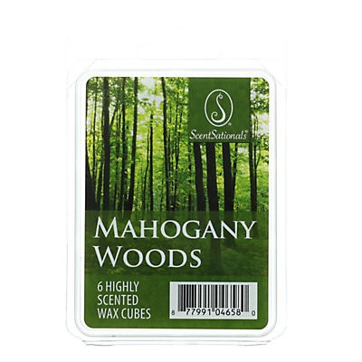 slide 1 of 1, ScentSationals Mahogany Woods WaxCubes, 1 ct