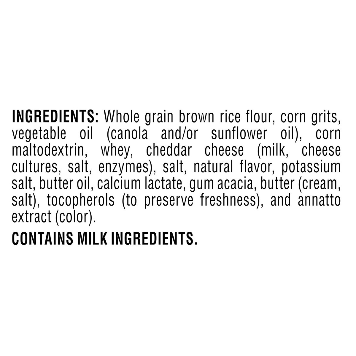 slide 7 of 8, Quaker Rice Crisps Cheddar 3.03 Oz, 3.03 oz