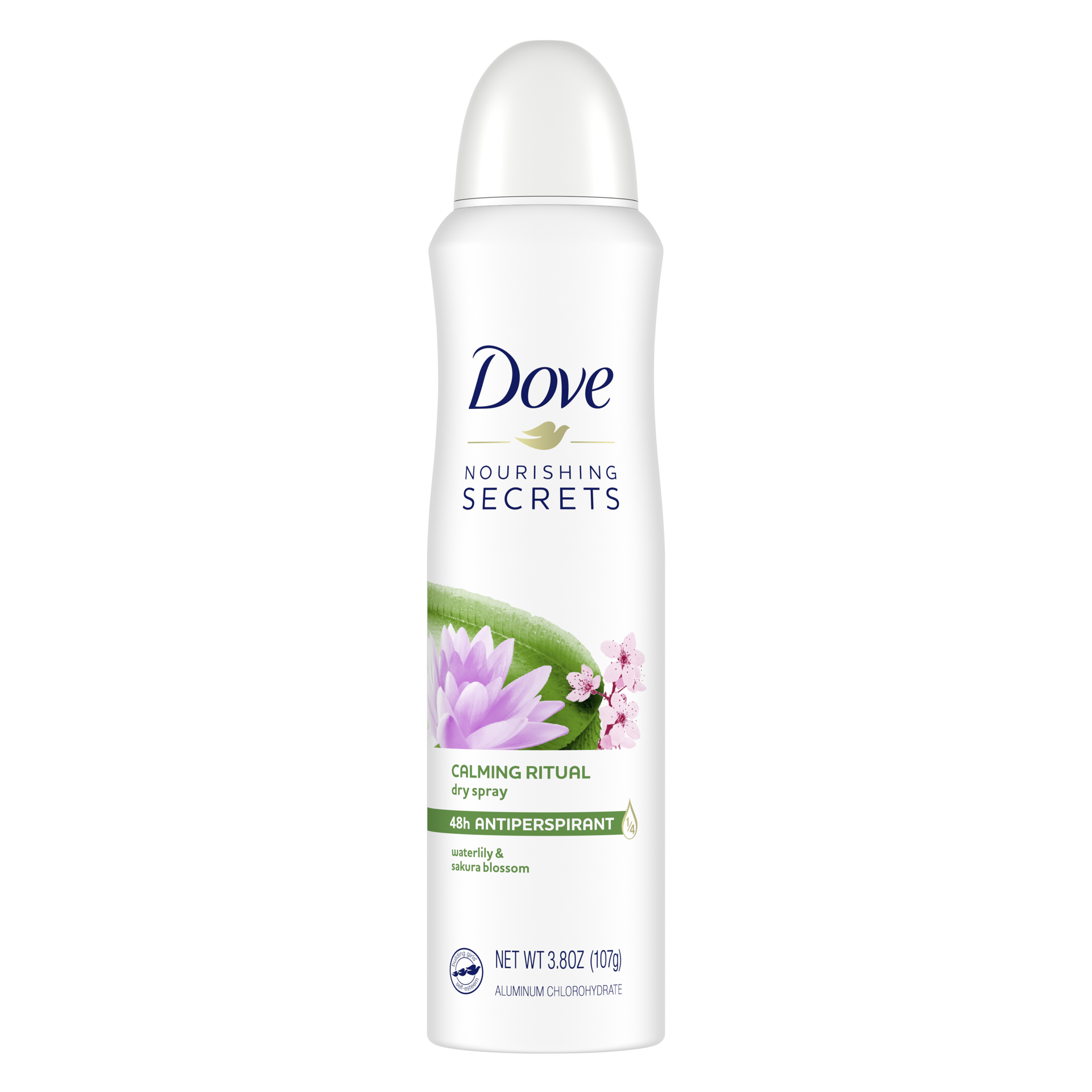 slide 2 of 7, Dove Advanced Care Antiperspirant Deodorant Spray Waterlily & Sakura Blossom, 3.8 oz, 3.8 oz