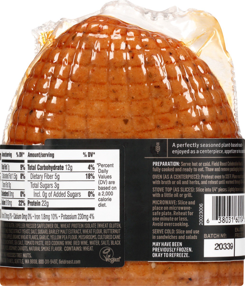 slide 9 of 9, Field Roast Celebration, 16 oz