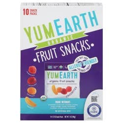 YumEarth Organic Favorites Fruit Snacks