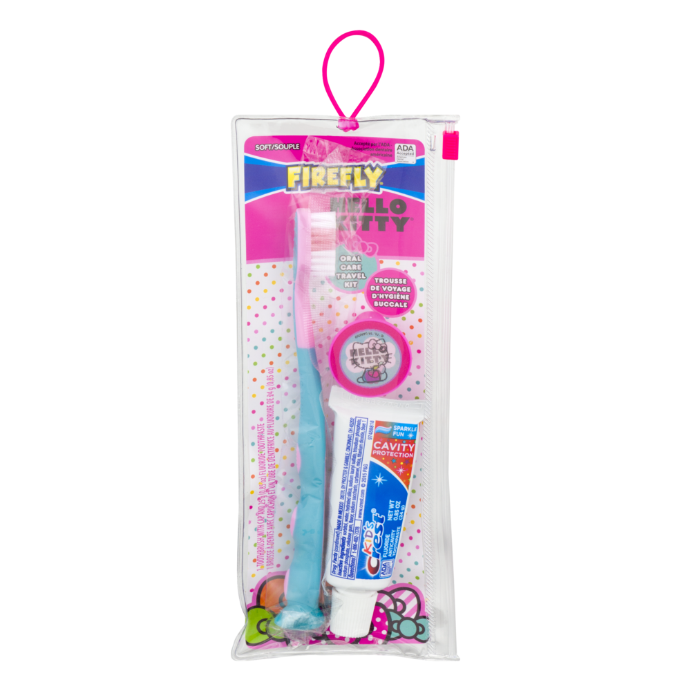 slide 1 of 1, Firefly Hello Kitty Travel Kit, 1 ct