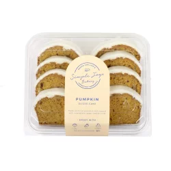 Simple Joys Bakery Iced Pumpkin Sliced Cake