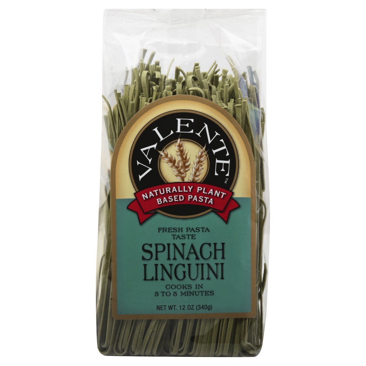 slide 1 of 9, Valente Spinach Linguine 12 oz, 12 oz