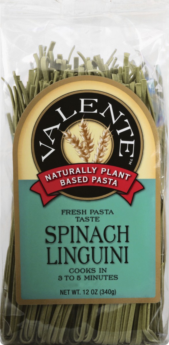 slide 6 of 9, Valente Spinach Linguine 12 oz, 12 oz