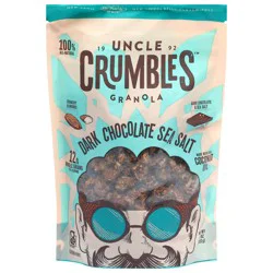 Uncle Crumbles Dark Chocolate Sea Salt Granola - 11oz