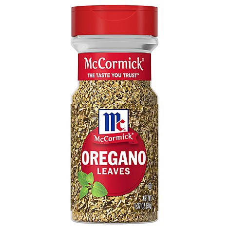 slide 1 of 1, Mccormick Oregano Leaves- 1.37 oz, 1.37 oz