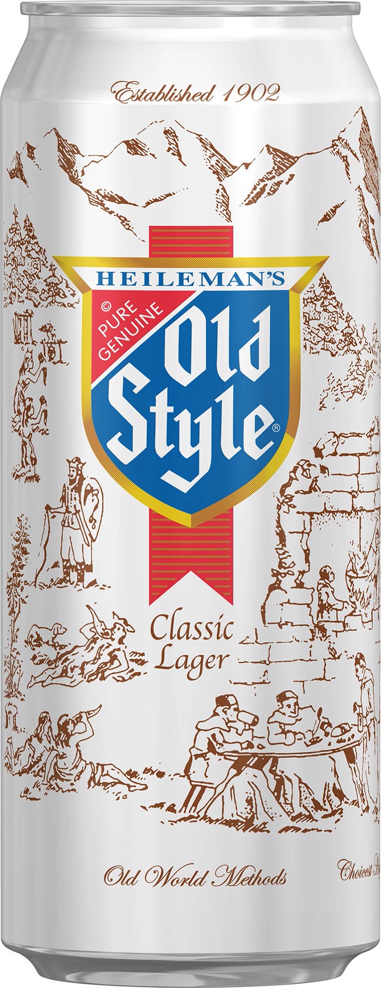 slide 8 of 9, Pabst Old Style Lager, 6 Pack, 16 oz Cans, 6 ct; 16 oz