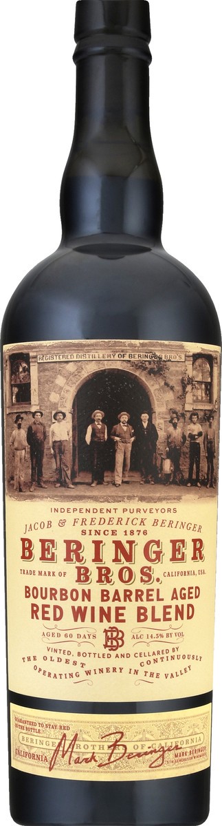 slide 8 of 9, Beringer Bros Bourbon Barrel Aged Red Wine Blend, 750 ml