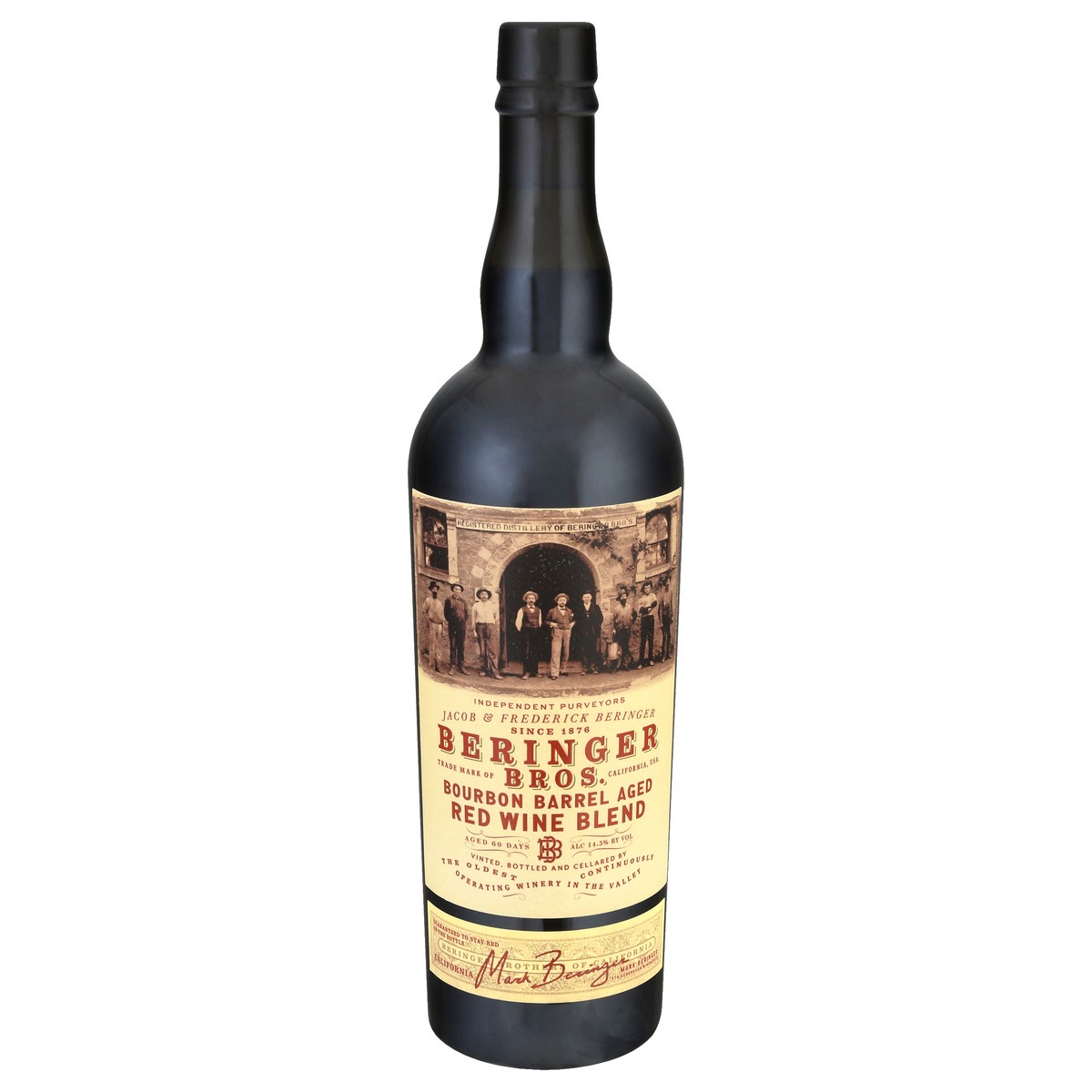 slide 5 of 9, Beringer Bros Bourbon Barrel Aged Red Wine Blend, 750 ml