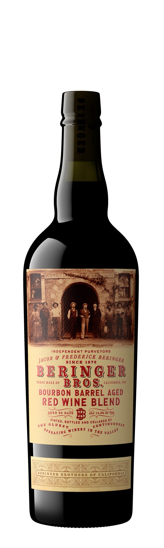 slide 1 of 9, Beringer Bros Bourbon Barrel Aged Red Wine Blend, 750 ml