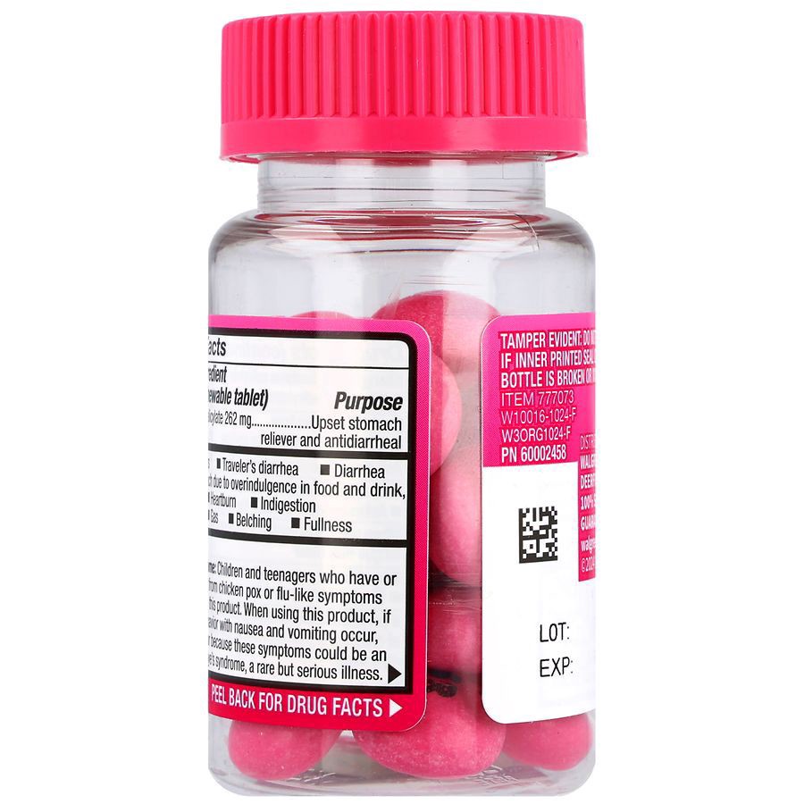 slide 3 of 4, Walgreens Stomach Relief Chews, 24 ct