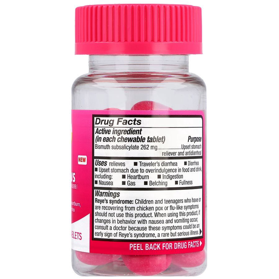 slide 2 of 4, Walgreens Stomach Relief Chews, 24 ct