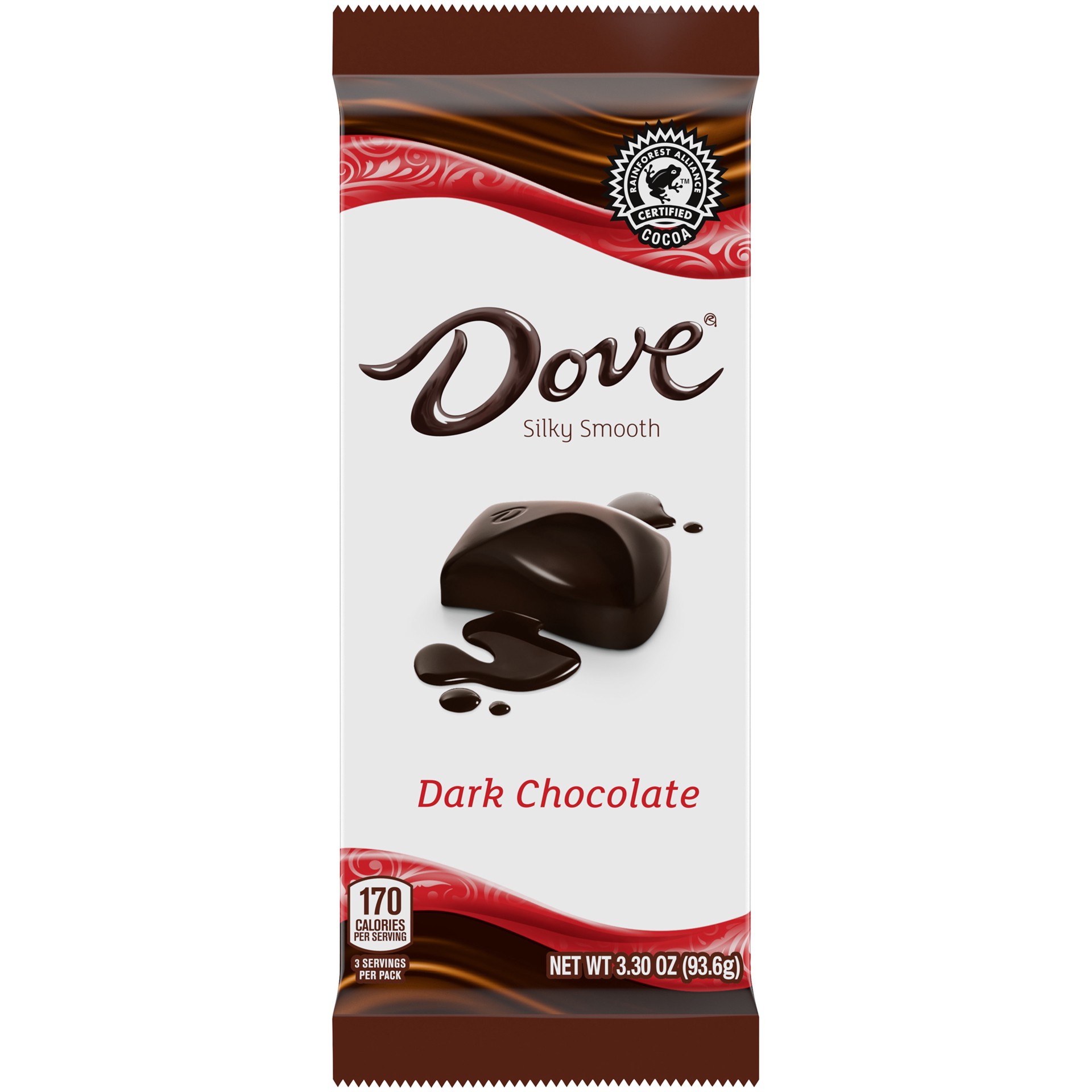 slide 1 of 1, Dove Dark Chocolate Bar, 3.3 oz