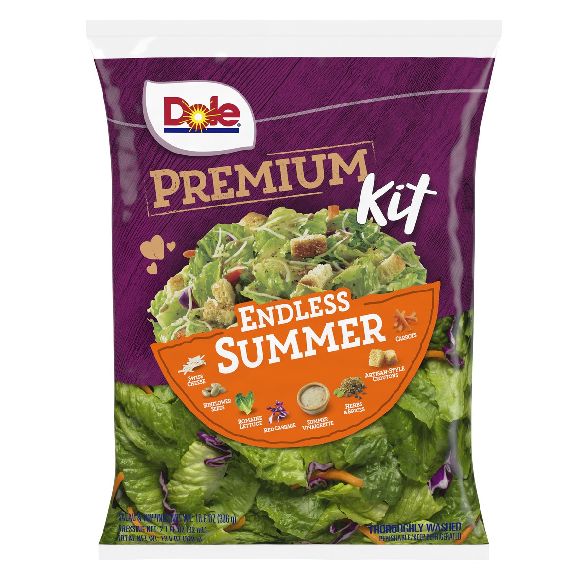 slide 4 of 7, Dole Endless Summer Salad Kit, 12.9 oz