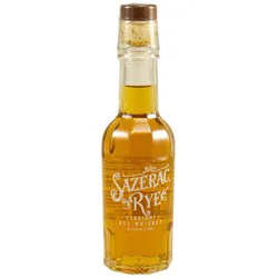Sazerac Rye Straight Rye Whiskey 6 Year 200ml 90 Proof