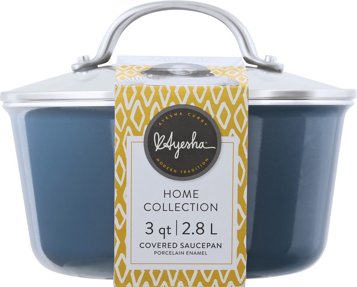 slide 3 of 9, Ayesha Home Collection 3 Quart Covered Saucepan 1 ea, 1 ct