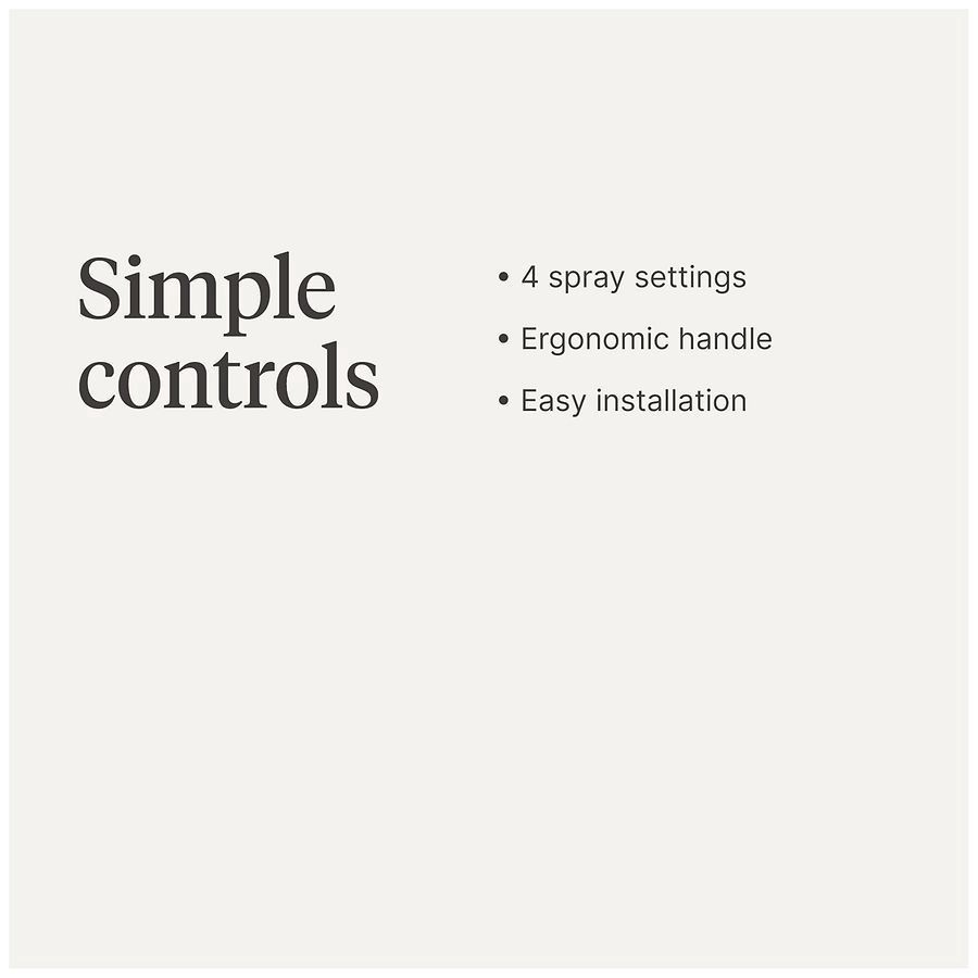 slide 2 of 2, Walgreens Hand-Held Shower Head, 1 ct