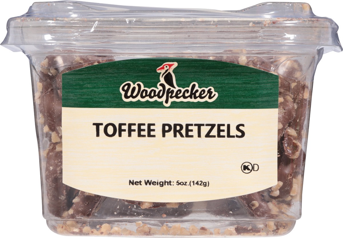 slide 9 of 14, Woodpecker Toffee Pretzels 5 oz, 5 oz