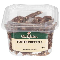 Woodpecker Toffee Pretzels 5 oz